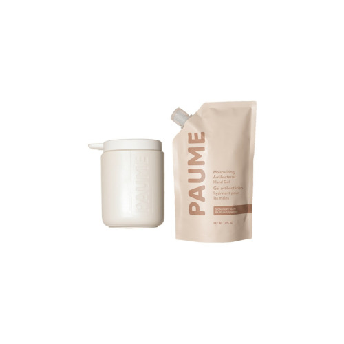 PAUME The Pump & Moisturizing Antibacterial Hand Gel Refill Bag Bundle