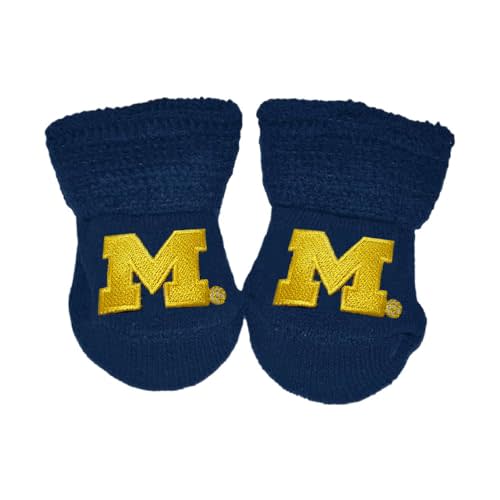 Two Feet Ahead Baby Bootie Stay-On Socks - Team Color, Made in USA