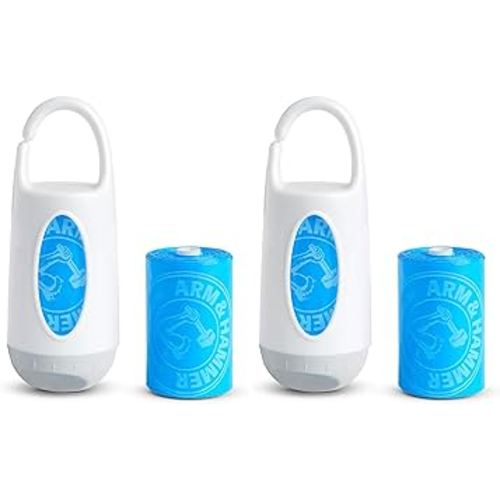 Munchkin® Arm and Hammer Diaper Bag Dispenser and 24 Diaper Disposal Bags (Pack of 2)