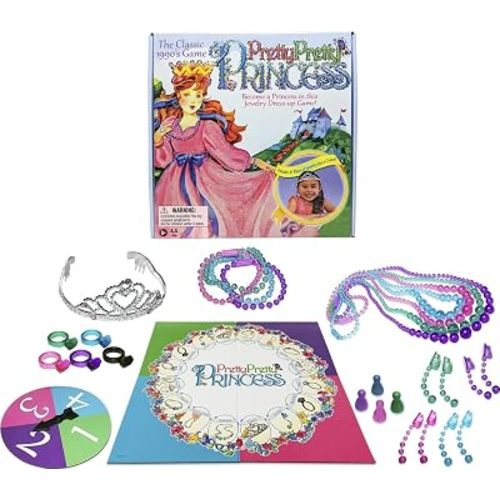 Pretty, Pretty, Princess Game with 90's Artwork, by Winning Moves Games USA
