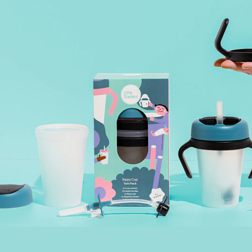 Weighted Straw Sippy Cup Two Pack