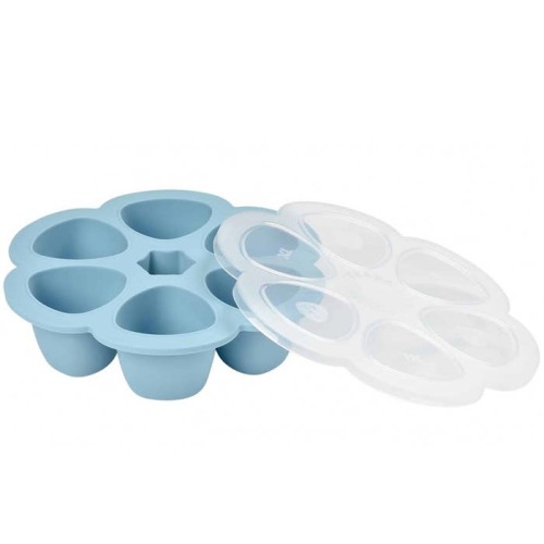 BEABA Multiportions with Cover (3 oz) - Rain