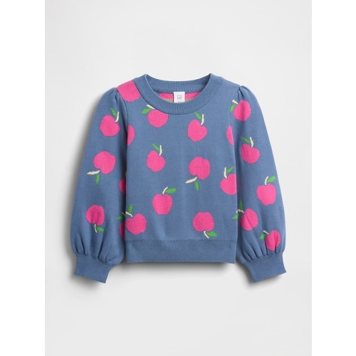 Baby & Toddler Puff-Sleeve Sweater