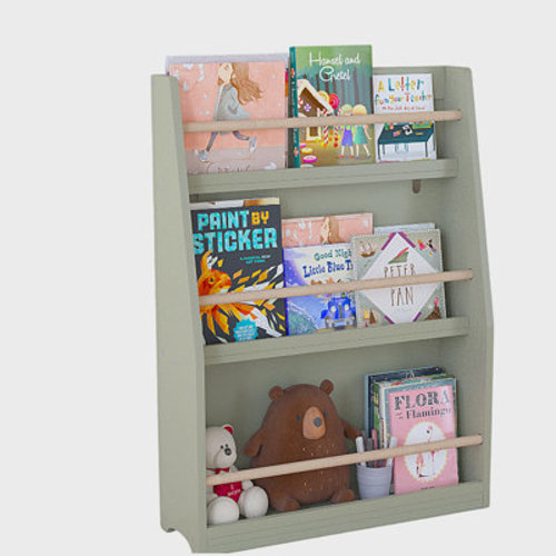 August Grove® 3 Tier Kids Book Shelf,Kids Book Rack | Wayfair