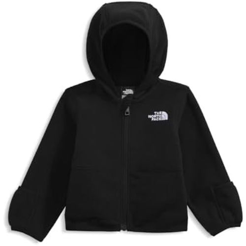 The North Face Baby Glacier Full Zip Hoodie, TNF Black, 3 Months