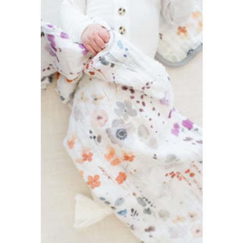 Violet - Organic Muslin Gauze Swaddle Blanket – Fawn & Foster