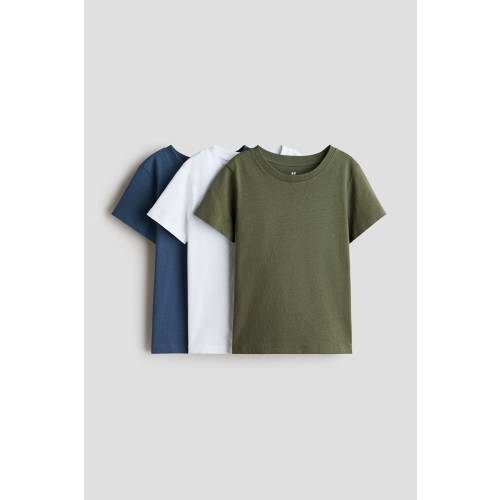 3-PACK COTTON T-SHIRTS