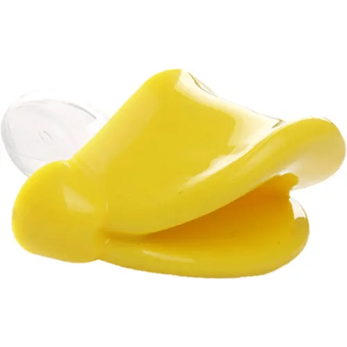 LAIMALA® Cute Duck Baby Pacifier Novelty Toddler Nipple Funny Soothers Baby Toy Gift