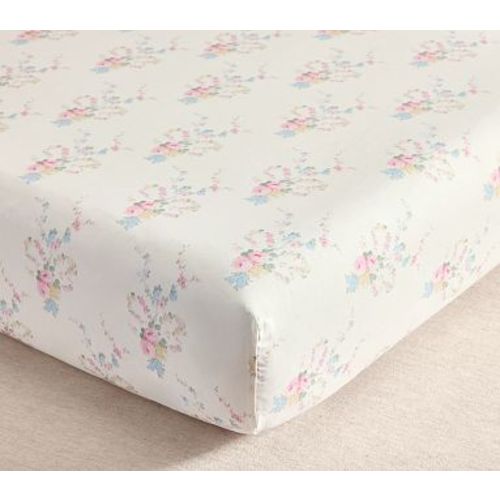 LoveShackFancy Arcadian Ikat Organic Crib Fitted Sheet , Multi