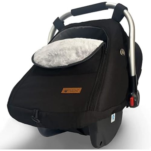 Car Seat Cover for Babies Winter - Baby Car Seat Covers Universal Cold Weather Shield,Warm and Cozy Carseat Covers Canopy Water Resistant for Baby Protection Car Seat Covers for Infant Car Seat