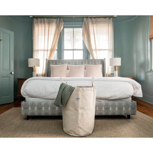Steele Canvas Basket Tall Canvas Hamper | Wayfair
