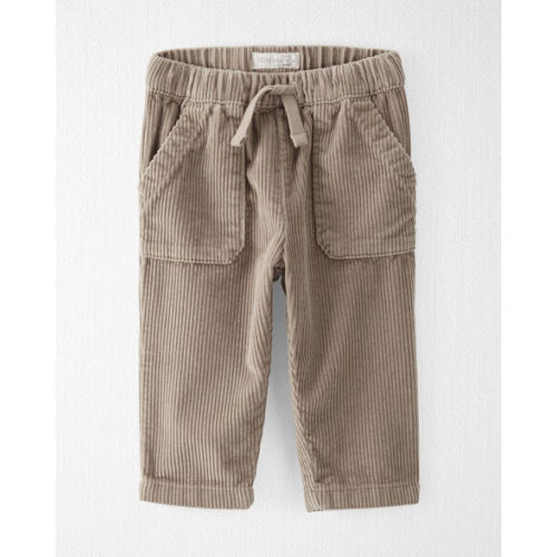 Baby Organic Cotton Corduroy Drawstring Pants - Little Planet | Carter's