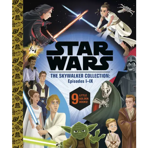 Star Wars Episodes I - IX: a Little Golden Book Collection (Star Wars) by Golden Books, Hardcover | Barnes & Noble®