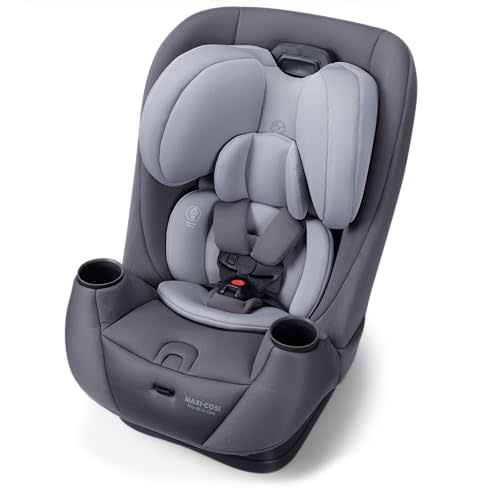 Maxi-Cosi Pria All-in-One Convertible Car Seat, Infant to Toddler Car Seat, Easy-Install Harness, Machine-Washable Cover, 5-100 lbs, Sea Salt