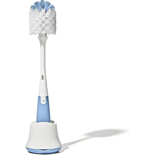OXO Tot Bottle Brush with Stand - Dusk