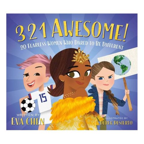 3 2 1 Awesome! - by Eva Chen (Board Book)