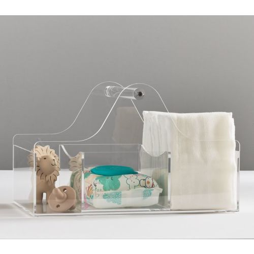 Acrylic Diaper Caddy