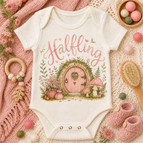 Halfling Baby Bodysuit | Fantasy Baby Outfit