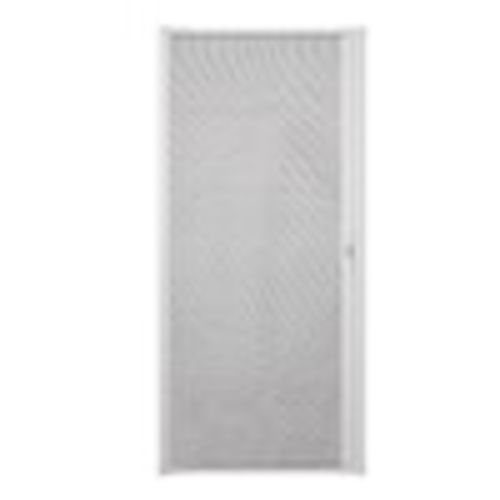 Andersen 36 in. x 80 in. LuminAire White for Single Entry Door 32 in.-36 in. Universal Handed Aluminum Retractable Screen Door 90001