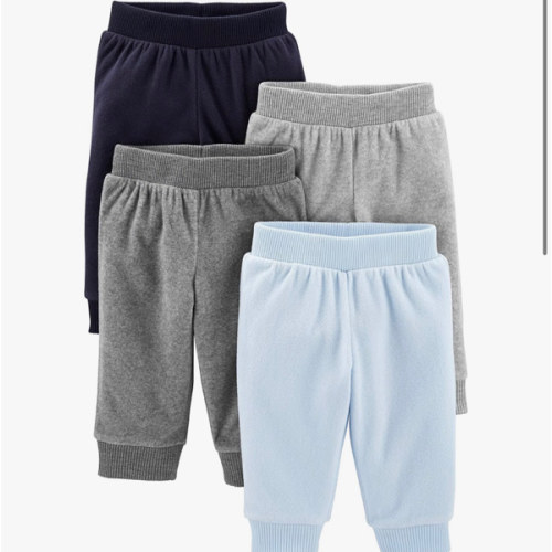 Simple Joys by Carter's unisex-baby 4-pack Fleece Pants