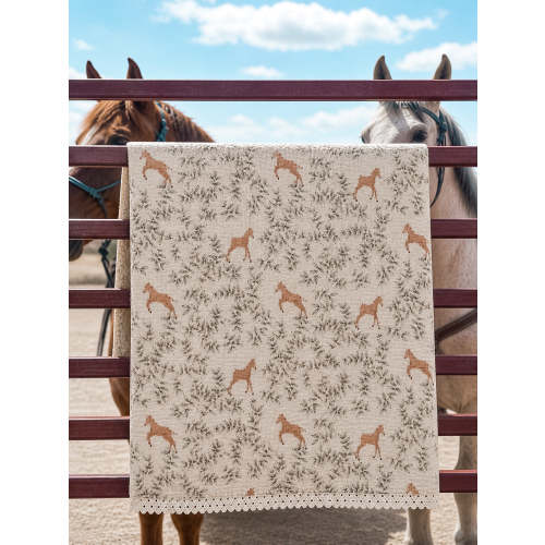 Prairie Foal Muslin Blanket