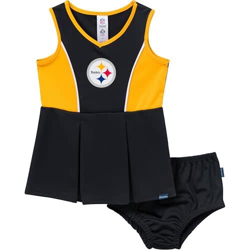 Gerber NFL Baby Girls Cheerleader Dress and Bloomer Set