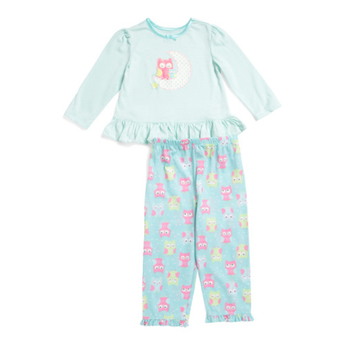 Infant Girls 2pc Owl Pajama Set | Clothing | T.J.Maxx