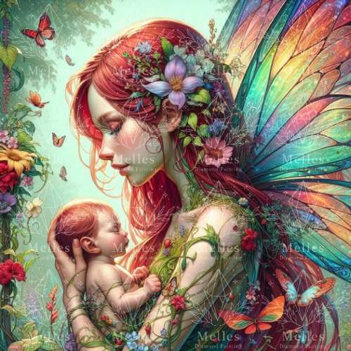 Caring Nature - Jiji Art AI – Melles Diamond Painting