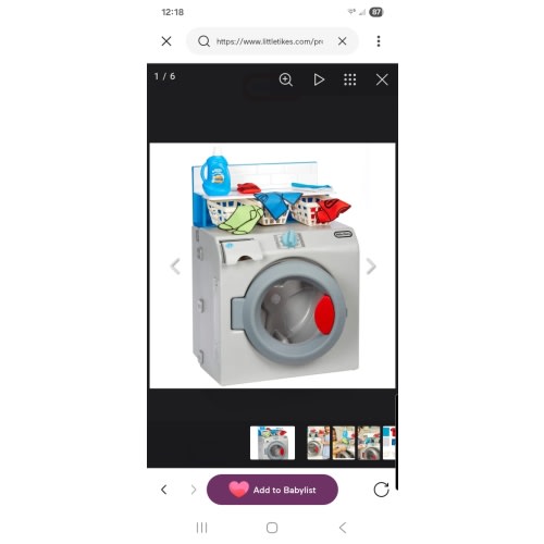 Little Tikes First Washer-Dryer – Realistic Pretend Play Laundry Set – Official Little Tikes Website
