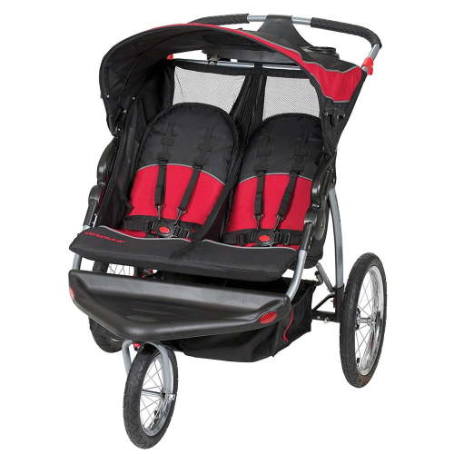 Baby Trend Expedition Double Jogging Stroller, Centennial Red