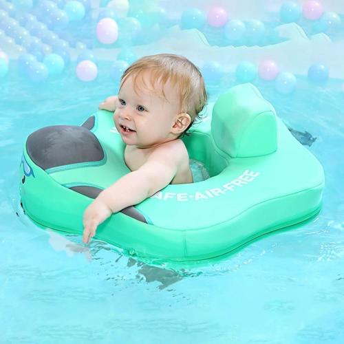 Mambo Baby Float Lying Swimming Ring Infant Soft Solid Non-Inflatable Swim Trainer Children Waist Pool Toys – Baby On The Way