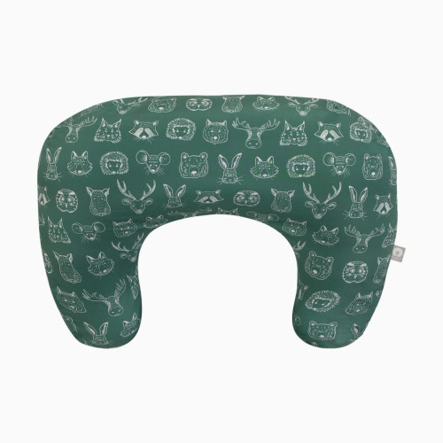 Boppy New Nursing Pillow - Green Animal Sketches