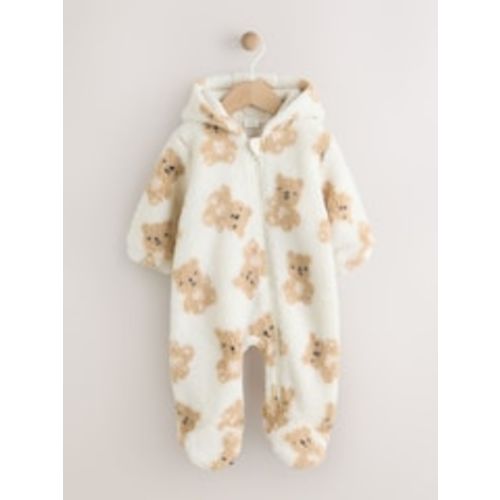 Natural Bear Borg All Over Printed Baby Pramsuit