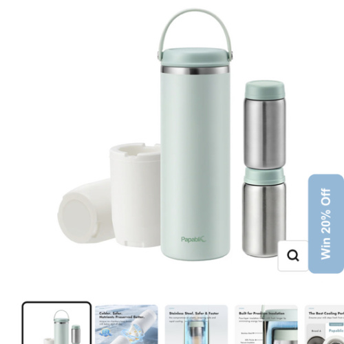 Papablic CapsuleChill™ Breast Milk Cooler