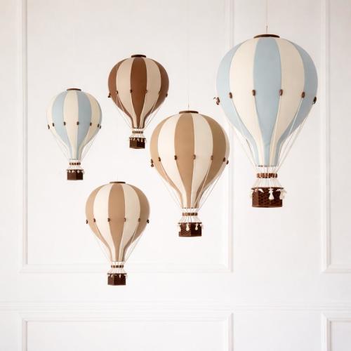 Hot Air Balloon | Nursery Wall Decor | Baby Shower Gift | First Birthday Party Balloon | Ceiling Baby Room Decoration