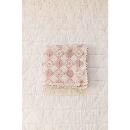 patchwork blanket - bouquet