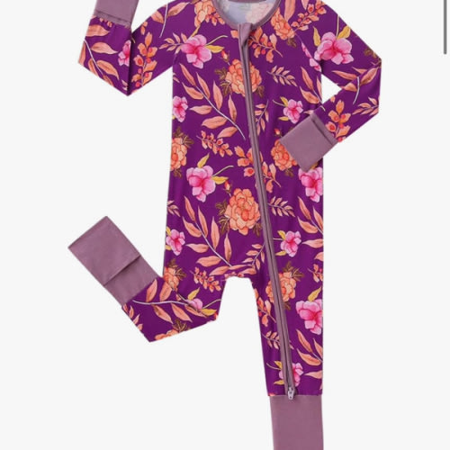 Baby Viscose from Bamboo Pajamas - Infant Boys Girls Footless Zippy Pjs Sleep 'N Play Clothes - One Piece Romper