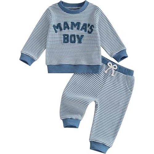 Baby Boy Clothes Fall Mamas Boy Sweatshirt Pants Set