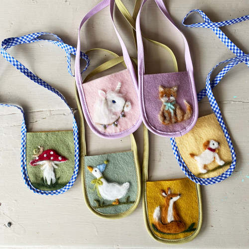 Handmade Treasure Felt Pouches - Available in 6 Styles! – Shop Merci Milo
