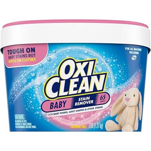 OxiClean Versatile Stain Remover Baby Stain Soaker, 3 lb