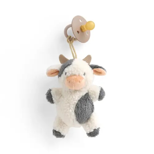 Natural Rubber Pacifier Lovey - Buy Now at Itzy Ritzy® | #RubberPacifier