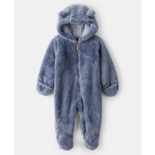 Baby Boys Hooded Jumpsuit