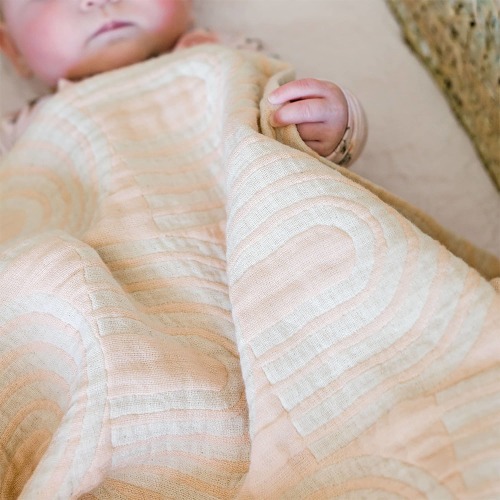 Crane Baby Nursery Blanket