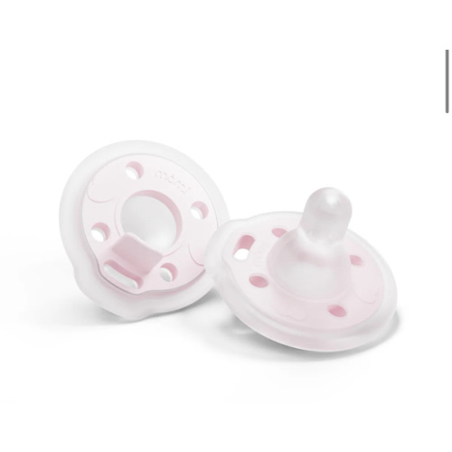 babypace breast-like pacifier 2-set - seashell | mōmi