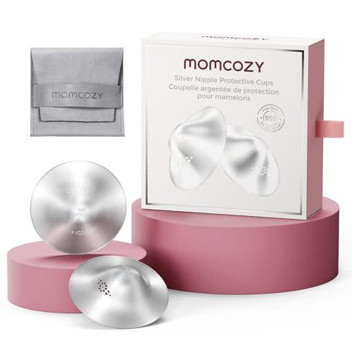 Momcozy 999 Silver Nursing Cups XL Size