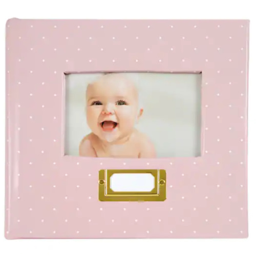 Pink Polka Dot 2-Up Photo Album by Recollections™