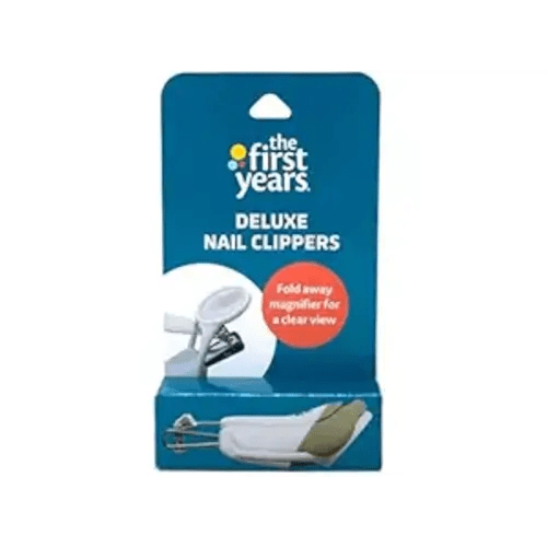 The First Years, Deluxe Baby Nail Clipper with Magnifier, 1 Pack
