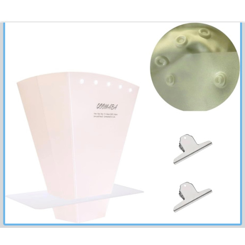 Cloth Diaper Sprayer Splatter Shield - Snap Design to Avoid Falling, Stable Placement Allows for One-handed Rinsing. Cloth Diapers, Dog Diapers, Lick Mat, Shoes, Clothes etc.