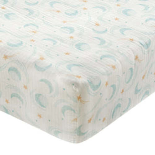 Signature Organic Cotton Celestial Fitted Crib Sheet