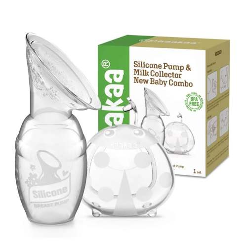 Silicone Pump & Milk Collector Combo